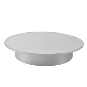 Q2 20cm Electric Rotating Platform Shoe Display Stand with Photo and Jewelry Turntable