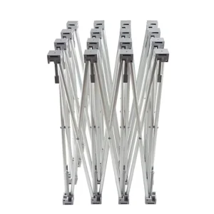 QSLH W335 Portable Wedding Flower Wall Frame Aluminum Alloy Foldable Stand Outdoor Display Advertising Exhibition Pop up Display