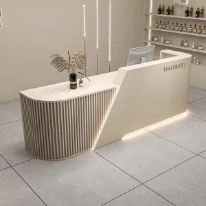 QT-056 Small Office and Salon Reception Desk