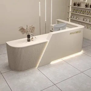 QT-56 Modern Office Furniture Reception Desk for Beauty Salons