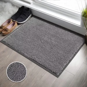 Quick-Dry Kitchen Mats Non-Slip Washable Doormat Moisture and Dirt Absorption for Home