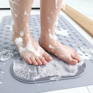 Quick-Drying Super-Absorbent Anti-Slip Rug Set Custom-Shaped Bathroom Floor Mat