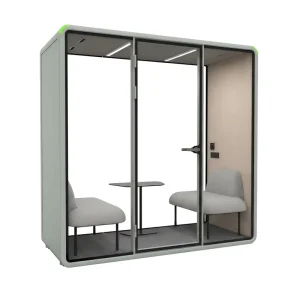 Quiet Office Cabin Soundproof Acoustic Modular Indoor Workspace Pod Phone Booth Small Interview Meeting Pod