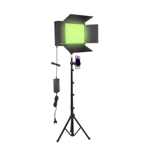 RGB LED Fill Light U600+ Stepless Dimming Wireless Control CRI≥90 for Content Creators Live Stream Product Photography Fill Lamp