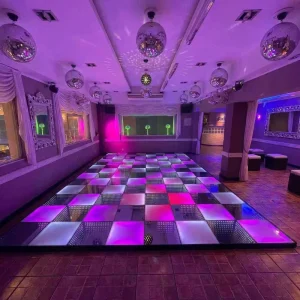 RGB Waterproof Indoor Outdoor Modular 3D Infinity LED Dance Floor Tiles for Weddings and Events