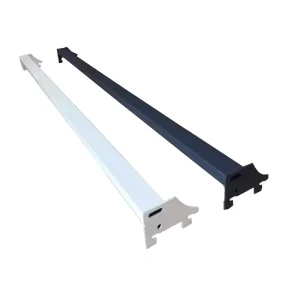 Rack Crossbeam Hanging Rod White Black Gray Hanging square Pipe