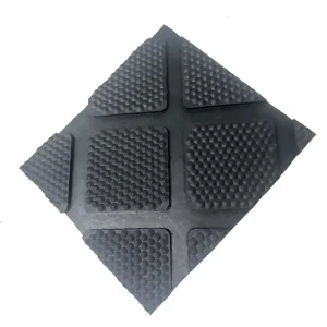 Raised Diamond Anti slip Rubber Mat Industrial Non Slip Rubber Sheet Stair Step Workshop Floor Equipment Base Protection Cutting
