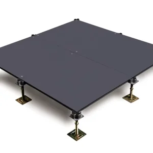 Raised Floor System Aluminum Alloy Vinyl Raised Floor with Waterproof PVC Skirting for OA Network Floors
