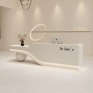 Reception Counter Checkout Desk for Shops and Offices Reception Desk