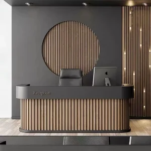 Reception Counter for Salons, Beauty Spas, Hotels, and Stores
