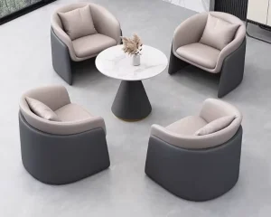 Reception Negotiation Table and Chair Set for Small Offices or Living Rooms, Factory Direct