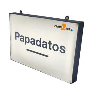 Rectangle Aluminum Advertising Light Box LED Double Sided Exhibition Sign Display with 1000 Lumens and Dustproof Durability