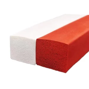 Rectangle Anti Collision Silicone Rubber Sealing Strip Rubber Products Clear Silicone Edge Guard