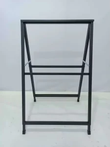 Rectangle Metal LED Floor Standing Digital Frame Sign Board Light Box Luminous Soft Film Charging Promotion Advertising Display