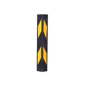 Reflective Rubber Wall Corner Protector Anti Collision Strip for Garage Warning & Traffic Facilities Roadway Products