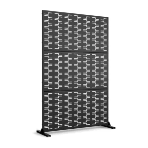 Removable Galvanized Sheet Hollow Lattice Stainless Steel Screen Partition