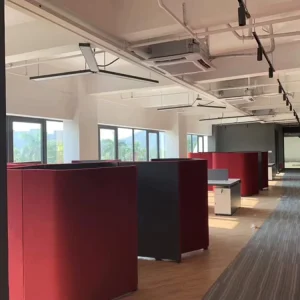 Removable Soundproof Sofa Booth Combination Partition Screen Office Desk