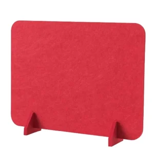 Removable Standing Decorative Polyester Fiber Screen Partition for Office School Protect Privacy Acoustic Fireproof Room