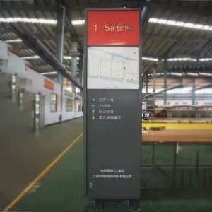 Resort Hotel LED Wayfinding Sign Board and Advertising Light Box