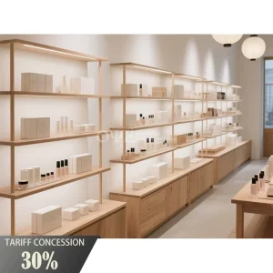 Retail Cosmetics and Perfume Display Stand and Cabinet