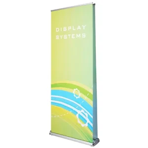 Retractable Aluminum Roll Up Banner Stand for Trade Show Advertising with Custom Digital Printing
