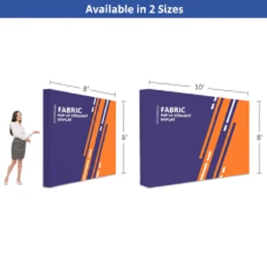 Retractable Easy to Install Fabric Display Stand Easy Carry Movable Photo Backdrop Stand for Convention for Business