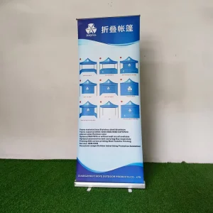 Retractable Roll-Up Banner Stand