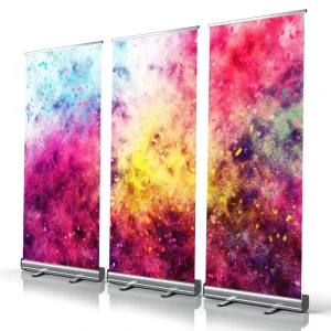 Retractable Roll Up Banner Stand Display