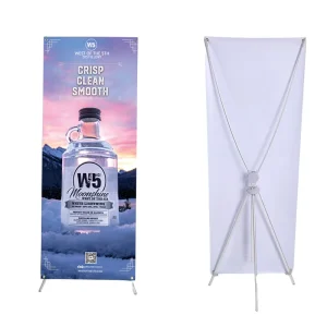 Retractable X Banner Stand Display