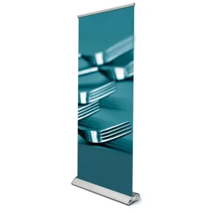 Reusable Eco-Friendly Fabric Roll-Up Banner Display Stand with Digital Printing