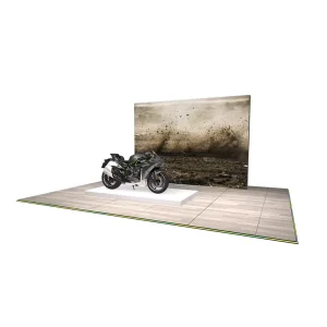 Reusable Portable Modular High-Load-Capacity Raised Flooring Panels for Exhibitions and Events