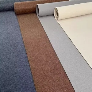 Ribbed Exhibition Carpet 100% Polyester Carpet for Exhibition Wedding Events