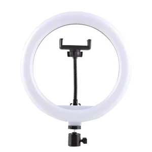 Ring Fill Light LED for Live Streaming and Photography 6-22 Inches Adjustable Metal Construction IP65 Rated