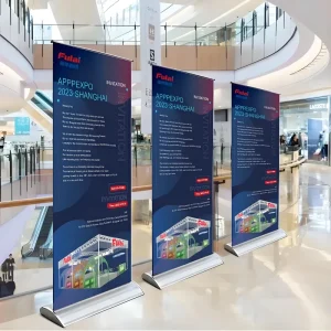 Roll-Up Banner Stand Display