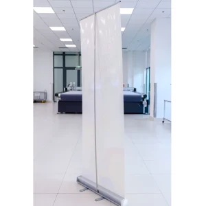 Roll Up Banner Stand Lightweight Foldable Aluminum Pole with Custom UV Printed Fabric for Decoration