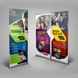 Roll Up Banner Standee