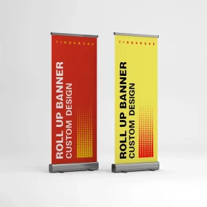 Roll-Up Display Stand 85x200cm Retractable Banner