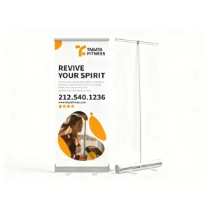 Roll-Up Pop-Up Banner Display Stand for Trade Shows