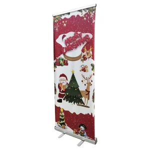 Roll-Up Pop-Up Banner Stand