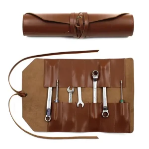 Roll-Up Wrench Tool Bag Portable Woodworking Tool Organizer