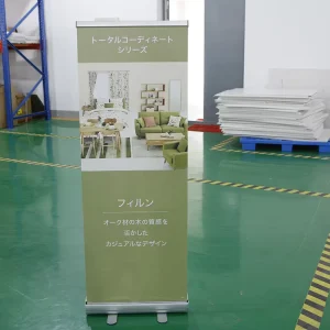 Roll up Banner 80×200 cm 85×200 cm HD Sublimation Print Lightweight Stand for Exhibition Booths