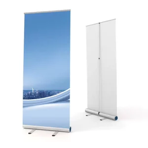 Roll up Banner Stand 80*200 Plastic Steel Roll up Retractable Hand Banner