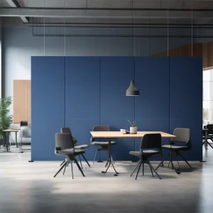 Room Dividers Soundproof Freestanding Panels Office Partition Movable Fabric Wall Acoustic Screens