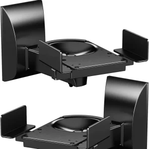 Rotary Speaker Wall Mount Audio Bracket for Large Surround Sound Speaker Stand