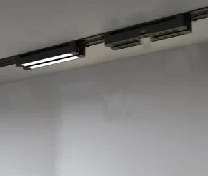 Rotatable Long Strip LED Track Light Indoor 30W Aluminum Ceiling Rail Line Floodlight Living Room Supermarket Spot Fill Lighting