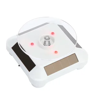 Rotating Display Solar Turntable Solar LED Showcase Factory Rotating Display Turntable