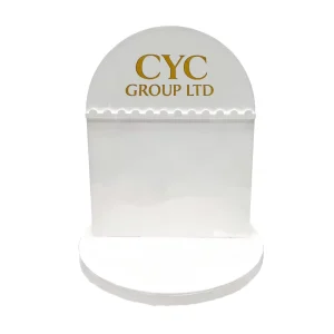 Rotating Double-Sided Jewelry Acrylic Display Rack for Necklaces