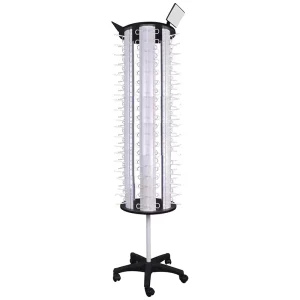 Rotating Metal Floor Display Stand for Eyewear and Sunglasses