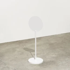 Round Outdoor Floor-Standing Metal Sign Display Stand