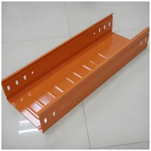 Rustproof Powder-Coated Waterproof Outdoor Trough Cable Tray